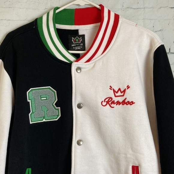 Ranboo The Beloved 2021 Block Color Varsity Jacket M Streetwear Preppy Academia - Picture 6 of 15
